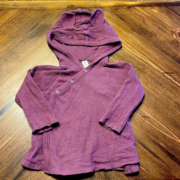 Kate Quinn 3T Thermal Bear Kimono Shirt, Organic cotton. - Picture 1 of 4